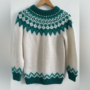 Fair Isle Sweater - Small